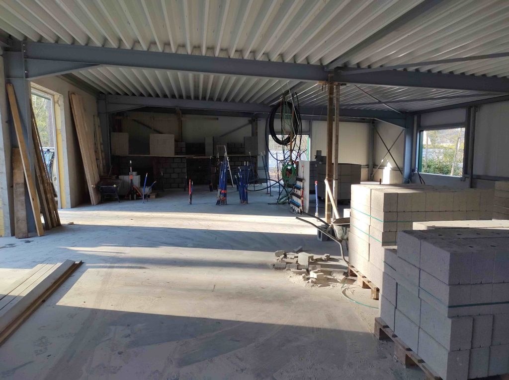 Stille Meeuw 18 maart 2025: Aanvang metselwerken