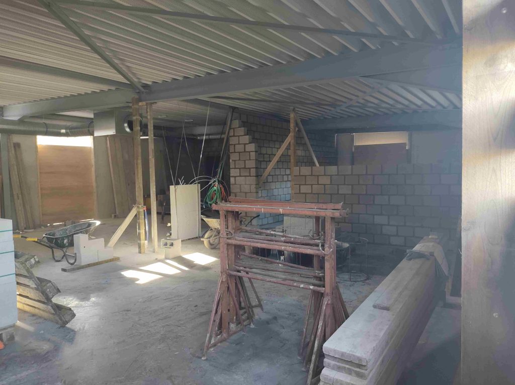 Stille Meeuw 18 maart 2025: Aanvang metselwerken