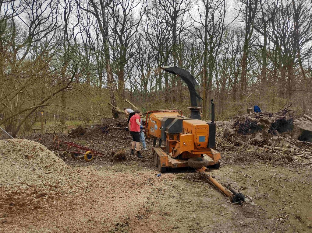 Stille Meeuw 23 maart 2025: hakselen groenafval