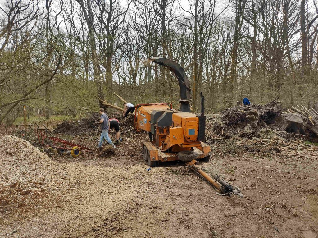 Stille Meeuw 23 maart 2025: hakselen groenafval