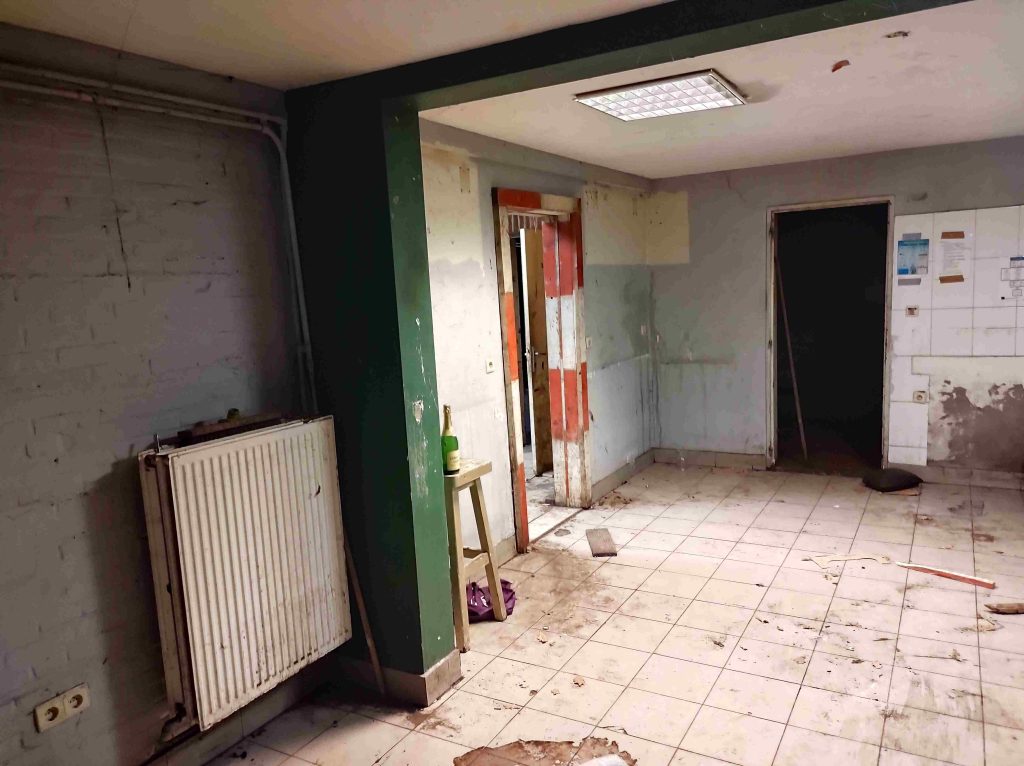 Stille Meeuw 15 november 2025: Afbraak oud lokaal