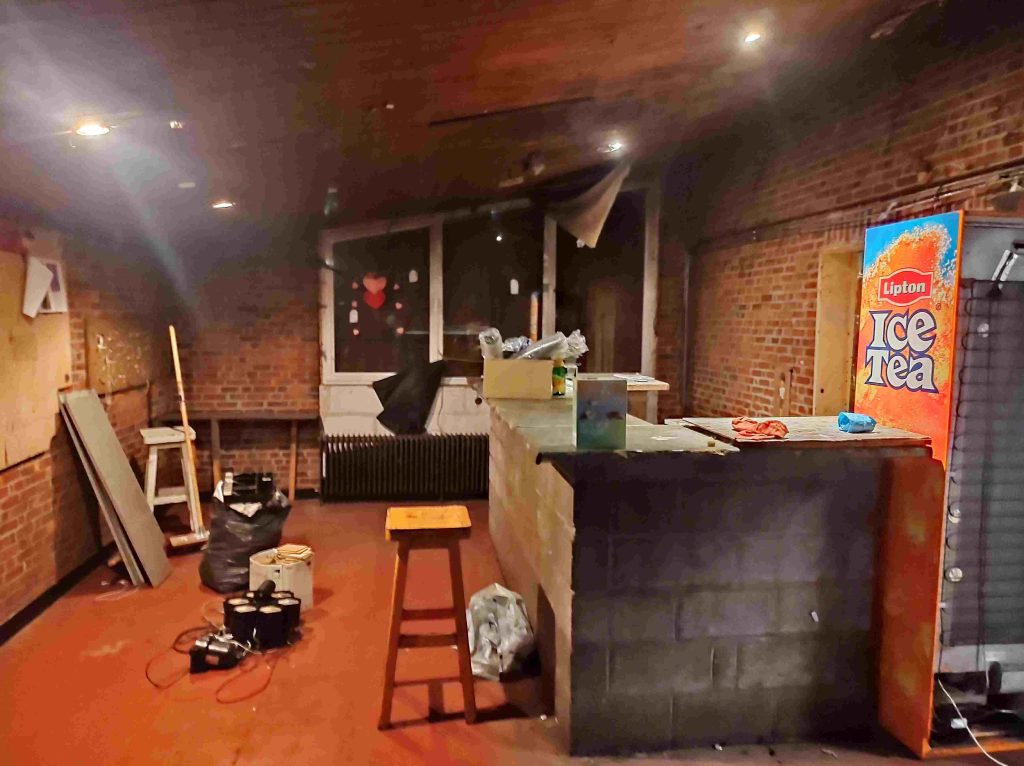 Stille Meeuw 15 november 2025: Afbraak oud lokaal