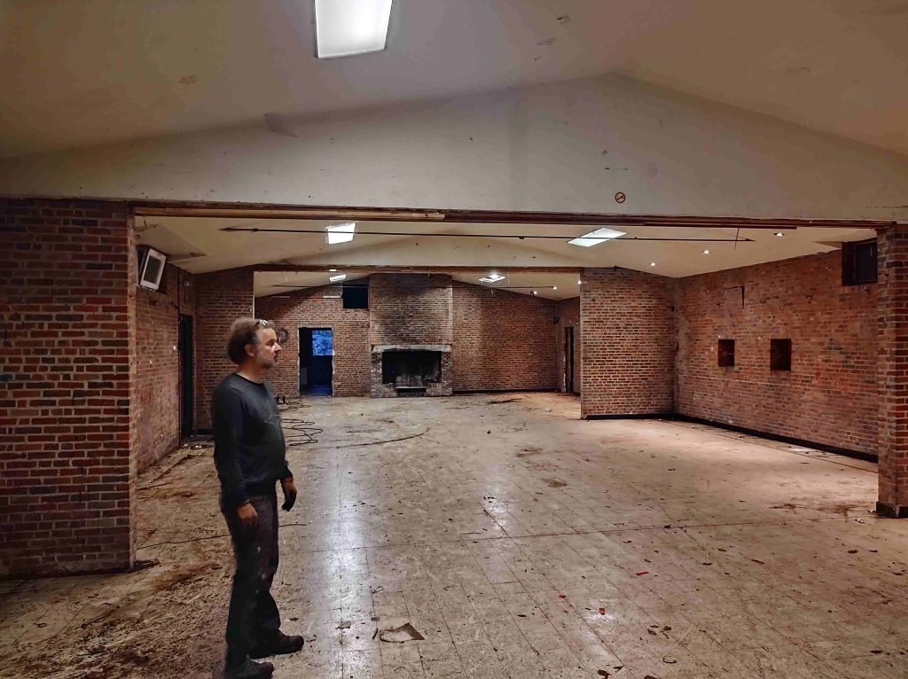 Stille Meeuw 15 november 2025: Afbraak oud lokaal