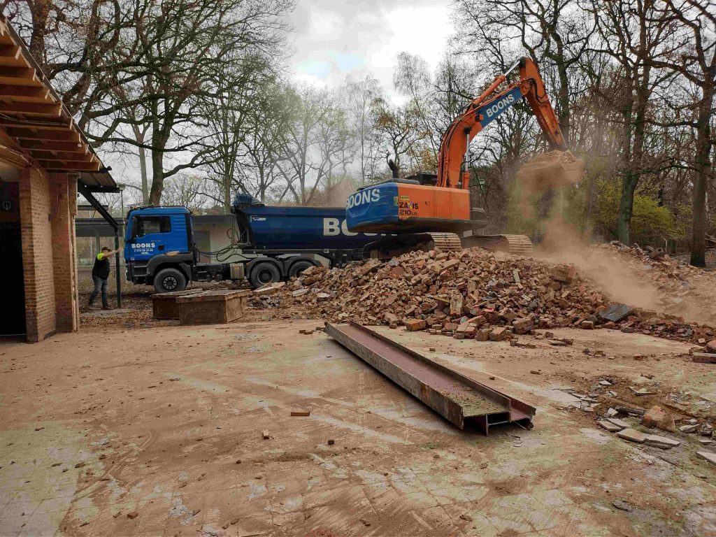 Stille Meeuw 1 december 2025: Afbraak oud lokaal