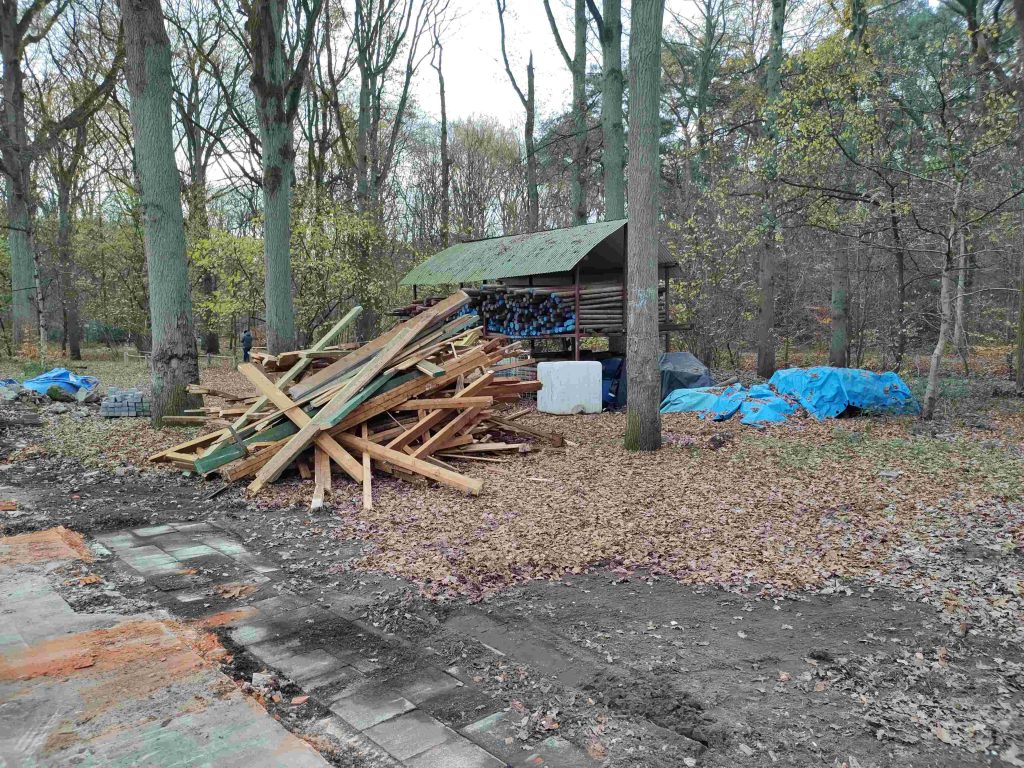 Stille Meeuw 1 december 2025: Afbraak oud lokaal