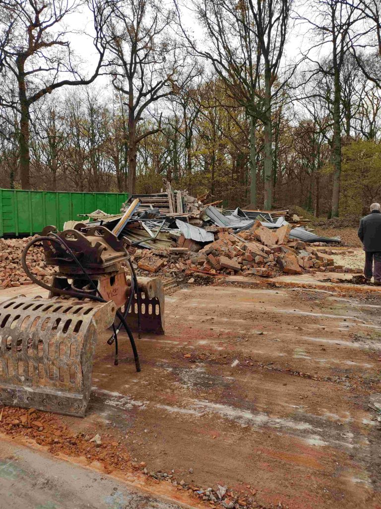 Stille Meeuw 1 december 2025: Afbraak oud lokaal