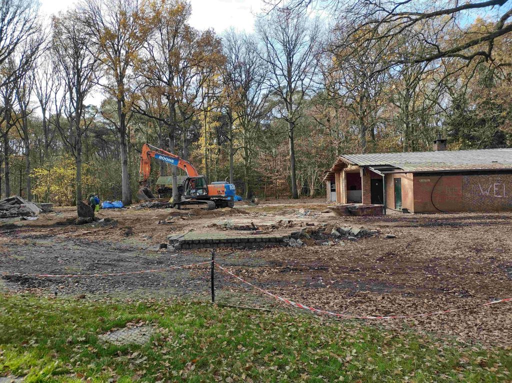 Stille Meeuw 1 december 2025: Afbraak oud lokaal