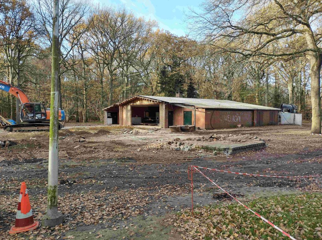 Stille Meeuw 1 december 2025: Afbraak oud lokaal