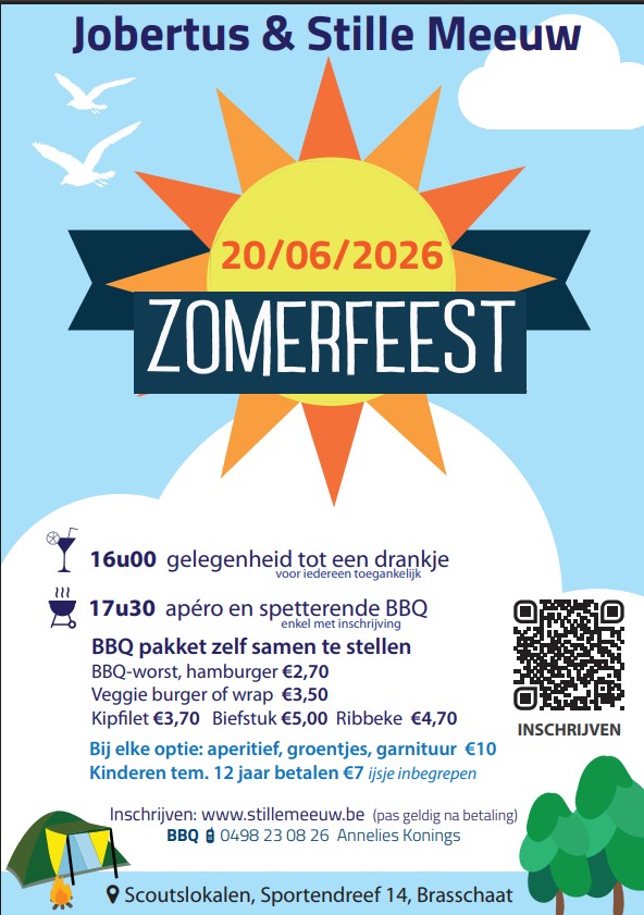 Stille Meeuw 20 juni 2026: Zomerfeest